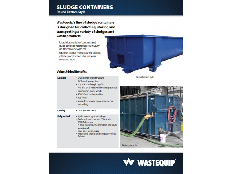 Product Literature Wastequip